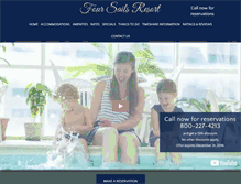 Tablet Screenshot of foursails.com